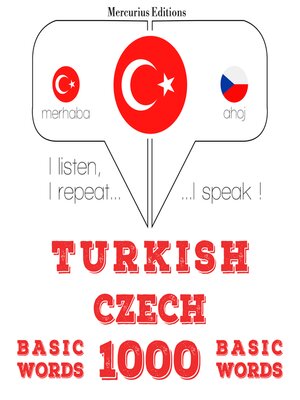 cover image of Türkçe--Çekçe